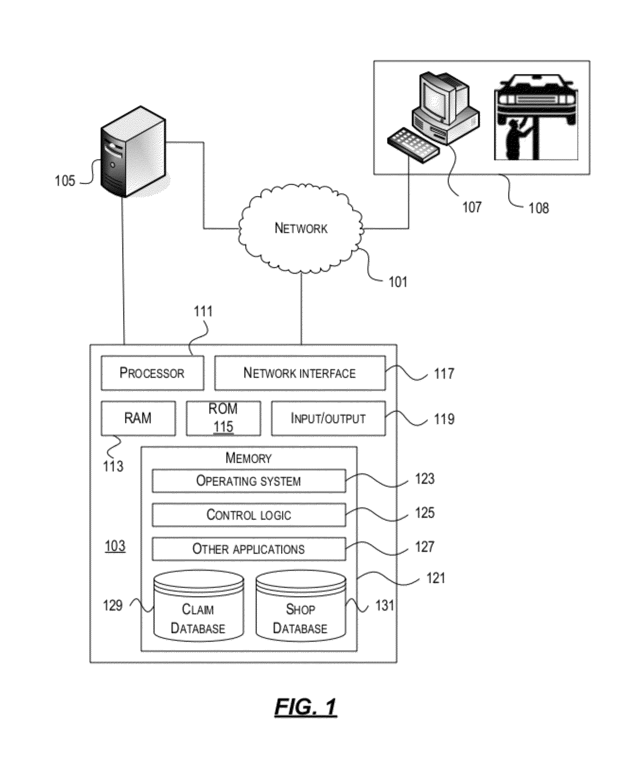 Communication of insurance claim data