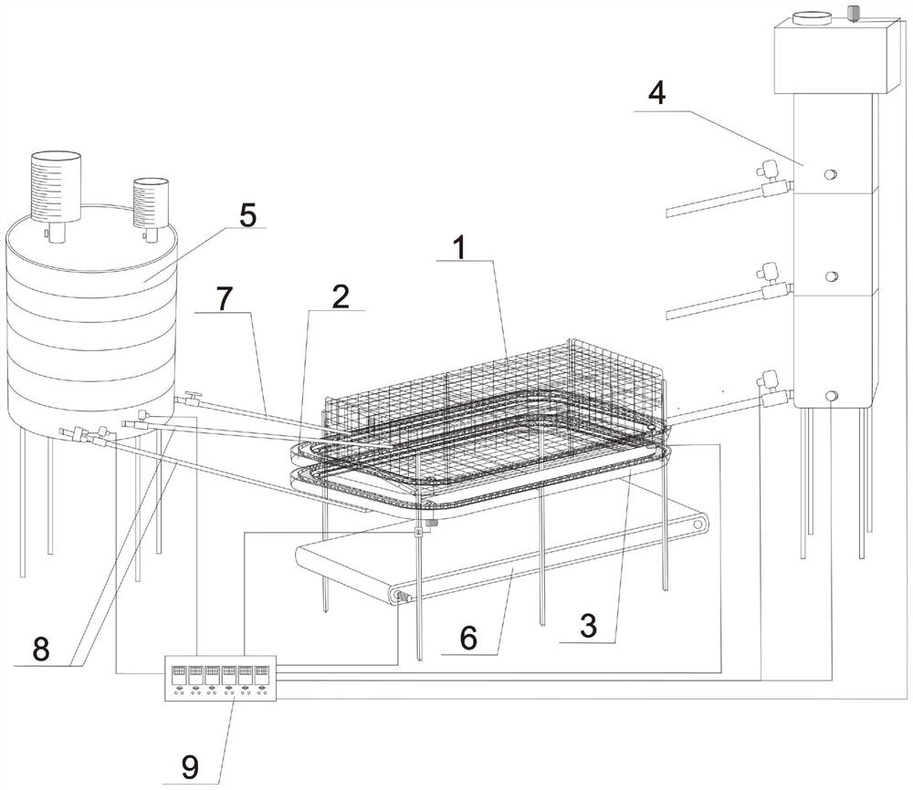 Intelligent efficient feeding system for laying hens