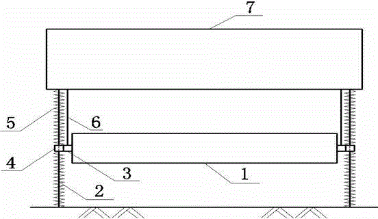 Co-vibrating type vortex-induced vibration power generation device based on multiple vibrators