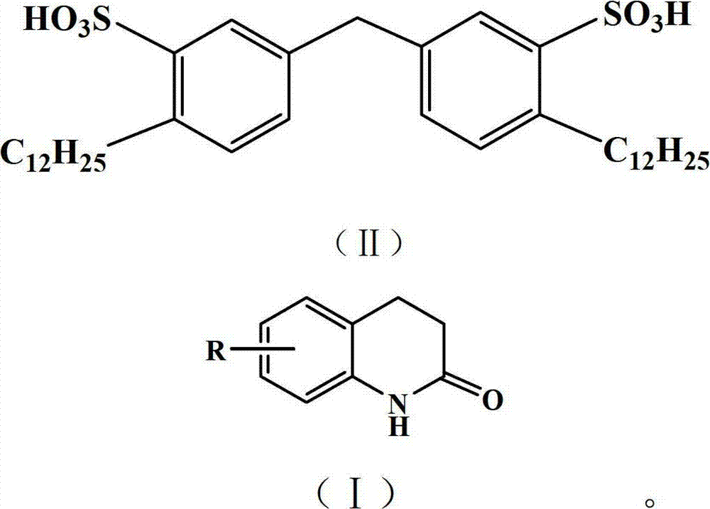 Synthetic method of hydroxy-substituted-3,4-dihydro-2(1H)-quinolinone compound