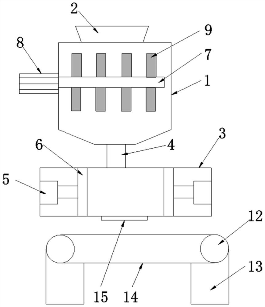 Automatic sock raw material shaping production system