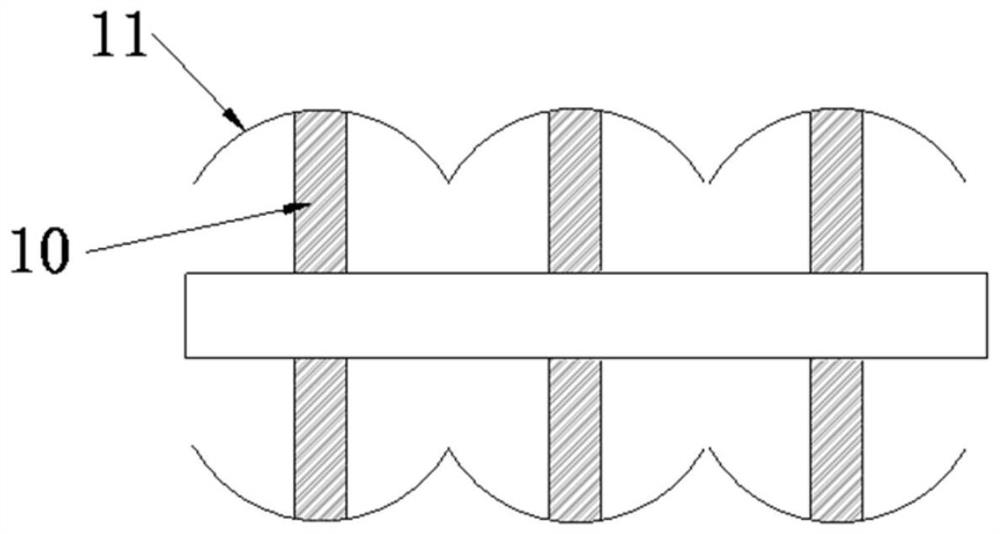 Automatic sock raw material shaping production system