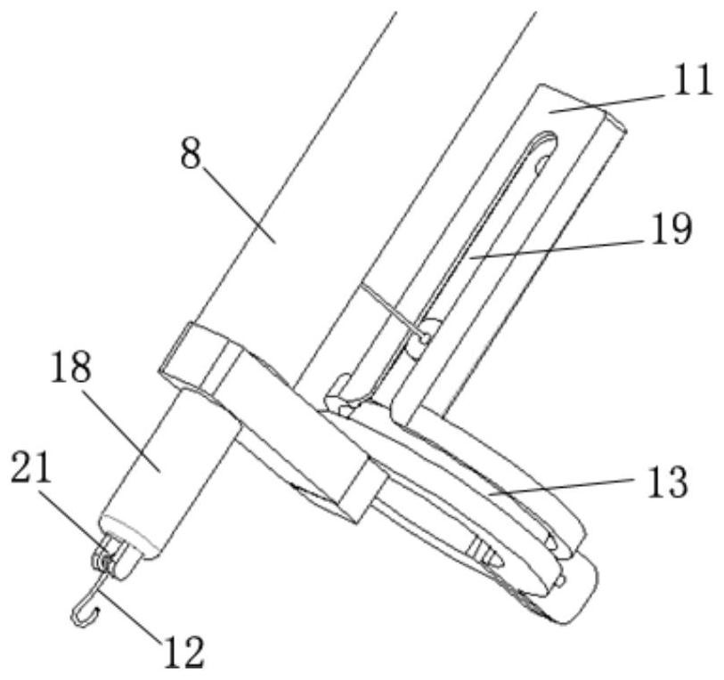 Auxiliary load-bearing device for a detachable handicapped mechanical arm, a handicapped mechanical arm and a method of using the same