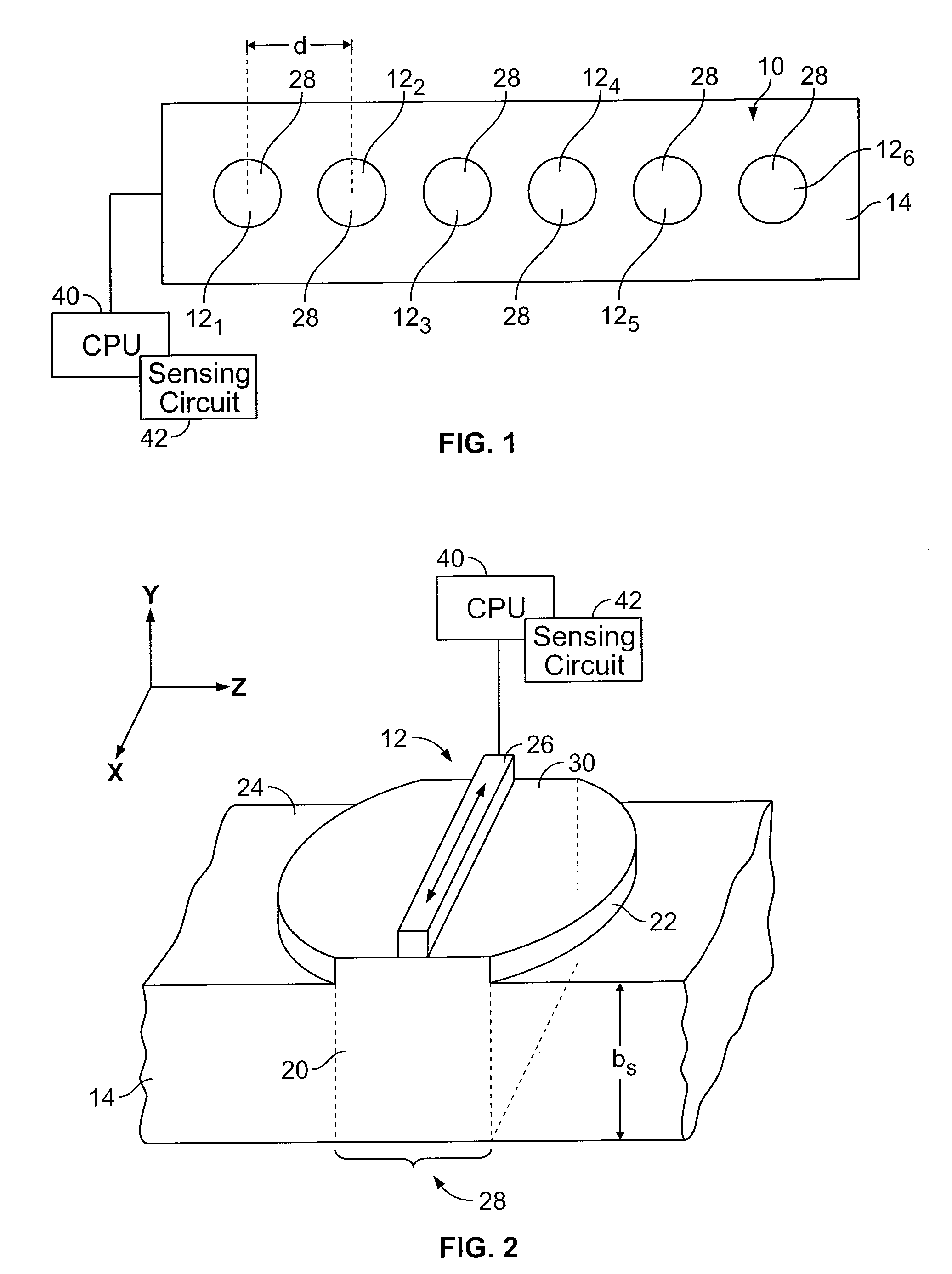 Acoustic wave touch actuated system
