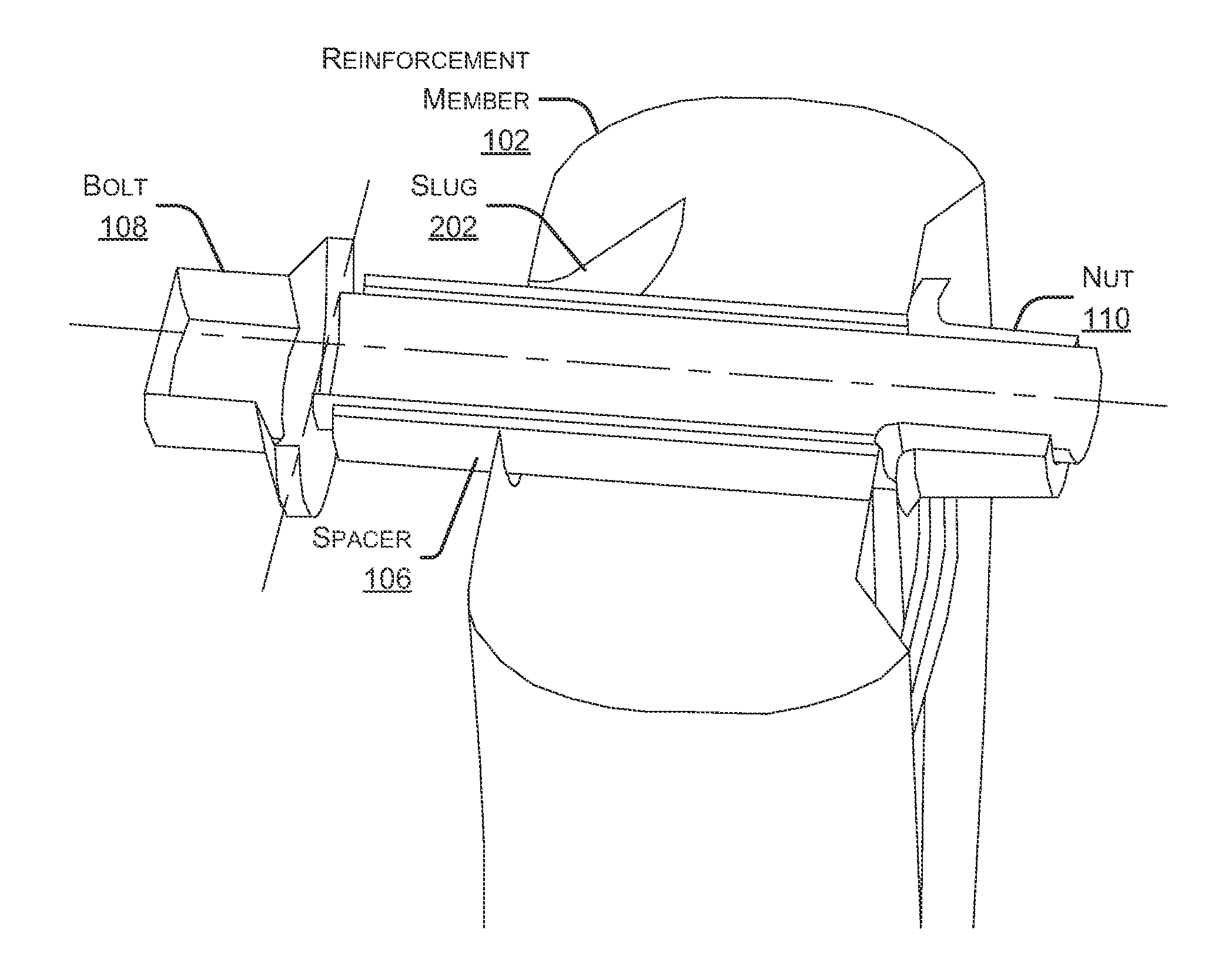 Bolted joint assembly