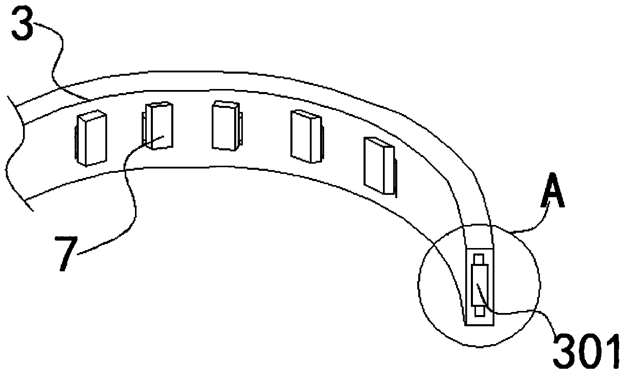 Self-tightening rod climbing device