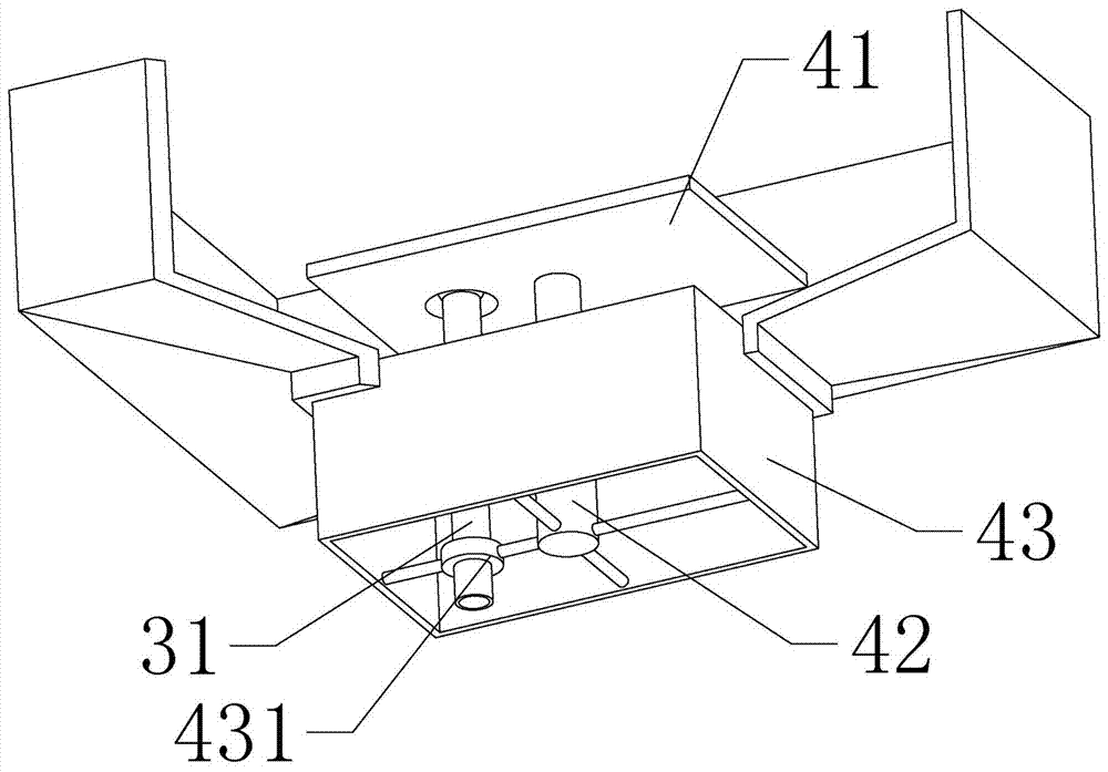 Intelligent cabinet with kitchen waste treatment system