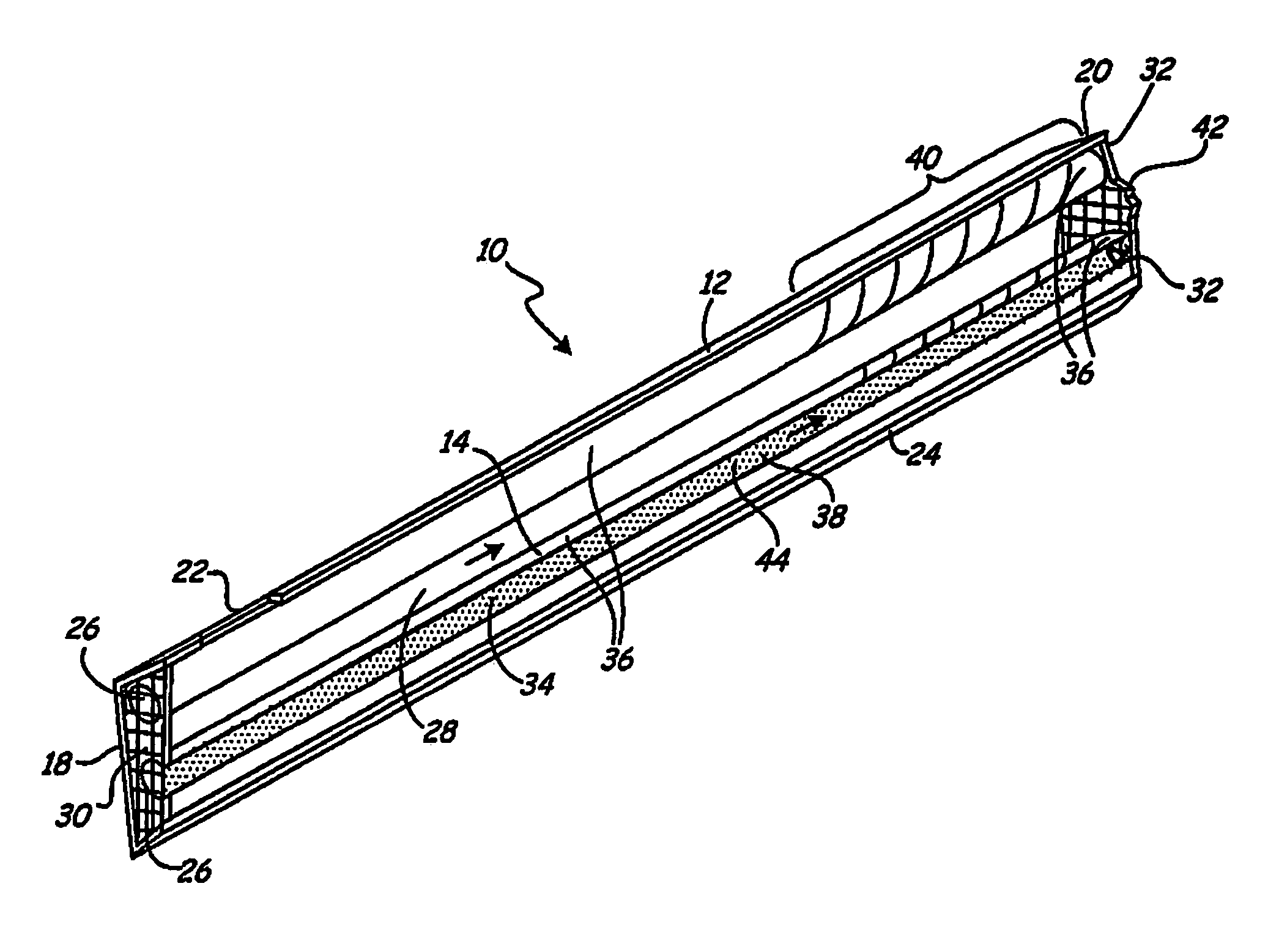 Catalytic reactor with swirl