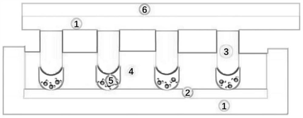 Circulating cooling system preparation method based on nanometer limited water pressure thermal effect