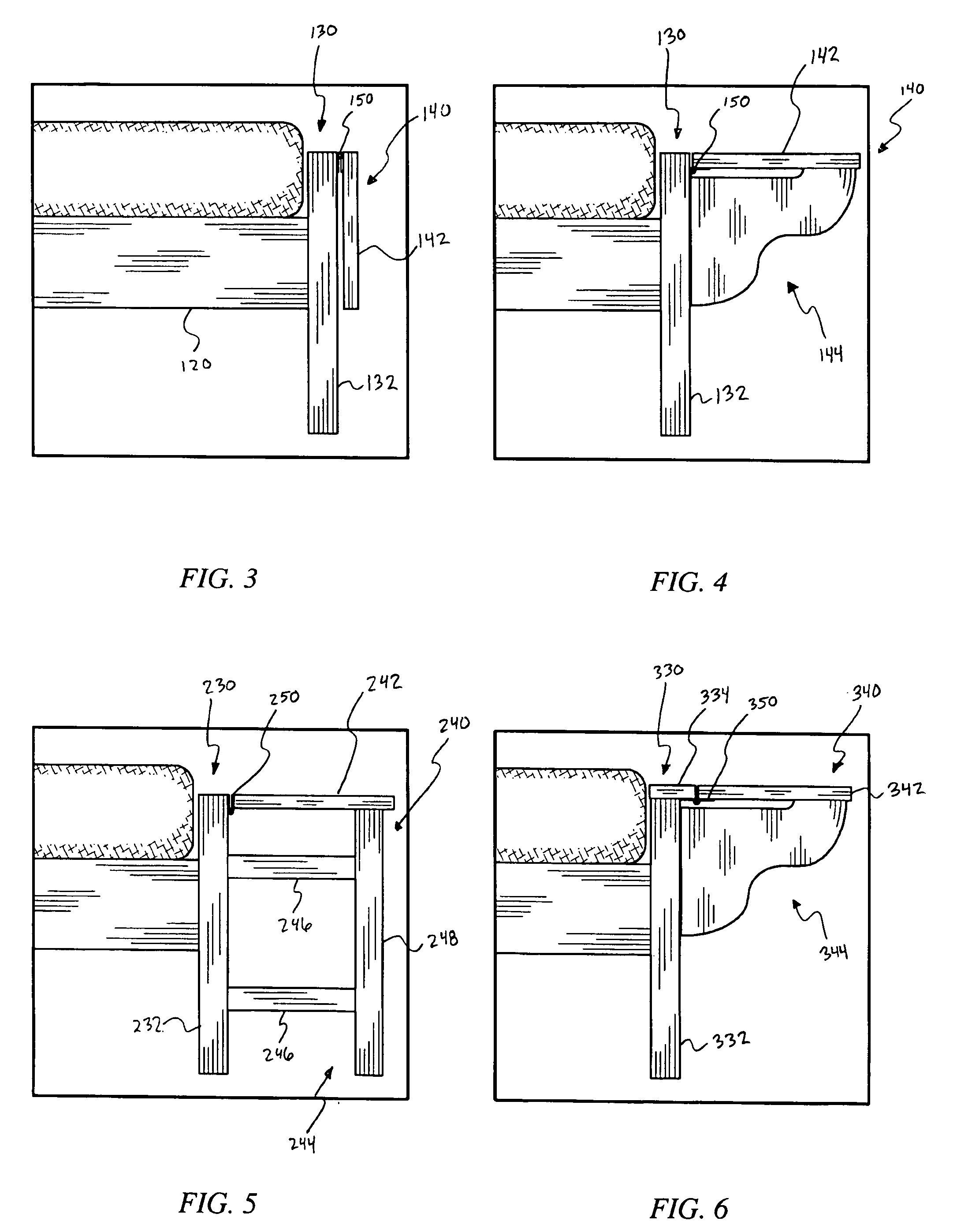 Footboard supporting a stowable bench