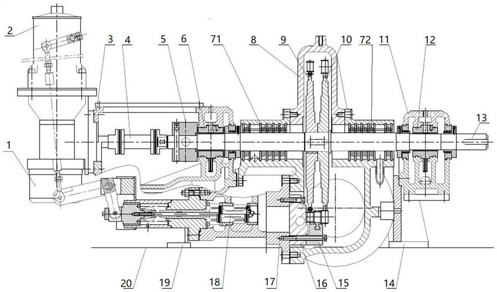 Emergency steam turbine generator unit for nuclear power station