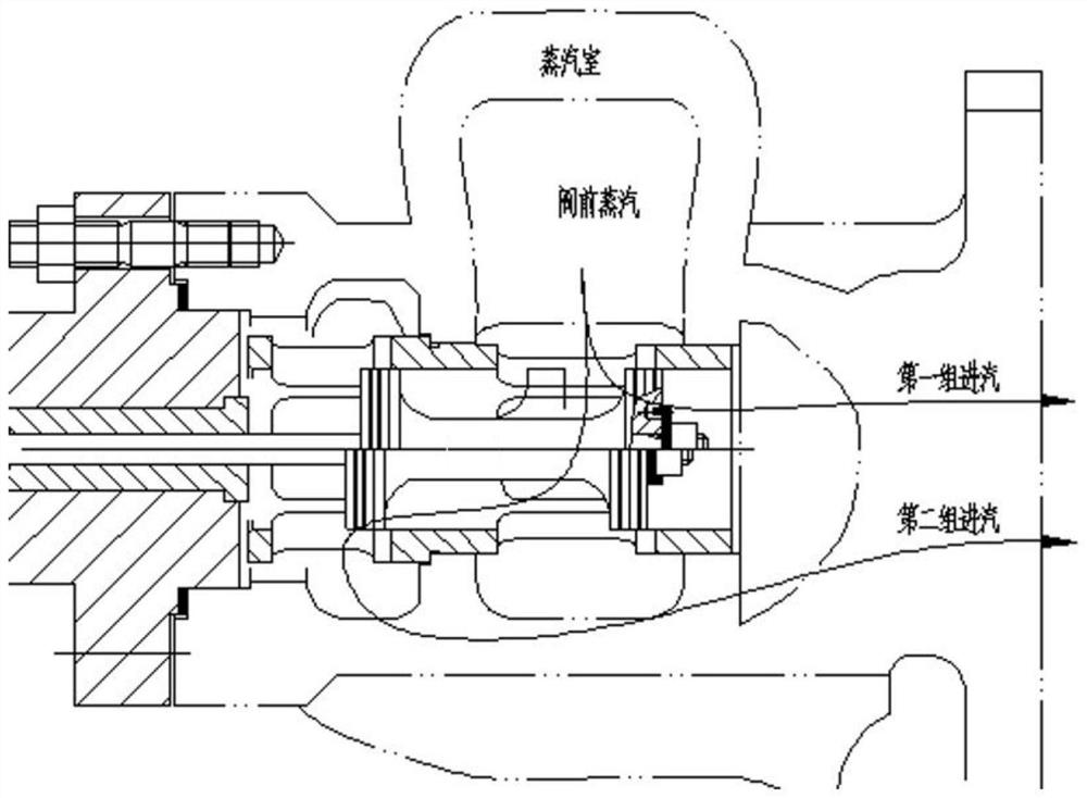 Emergency steam turbine generator unit for nuclear power station