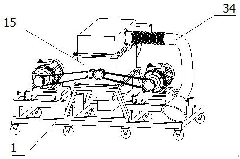 Silt suction device for municipal pipeline desilting