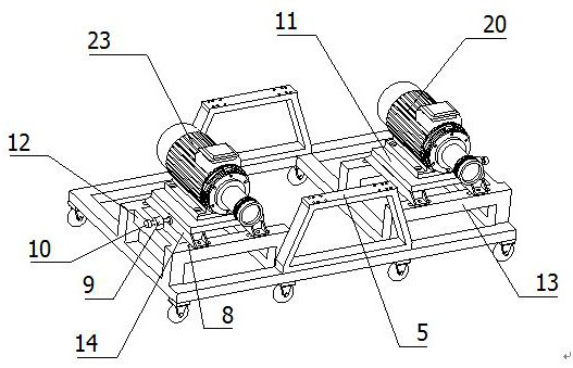 Silt suction device for municipal pipeline desilting