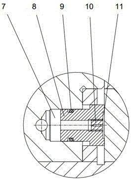 Closed hydrostatic guideway with hydrostatic oil film gap compensation function