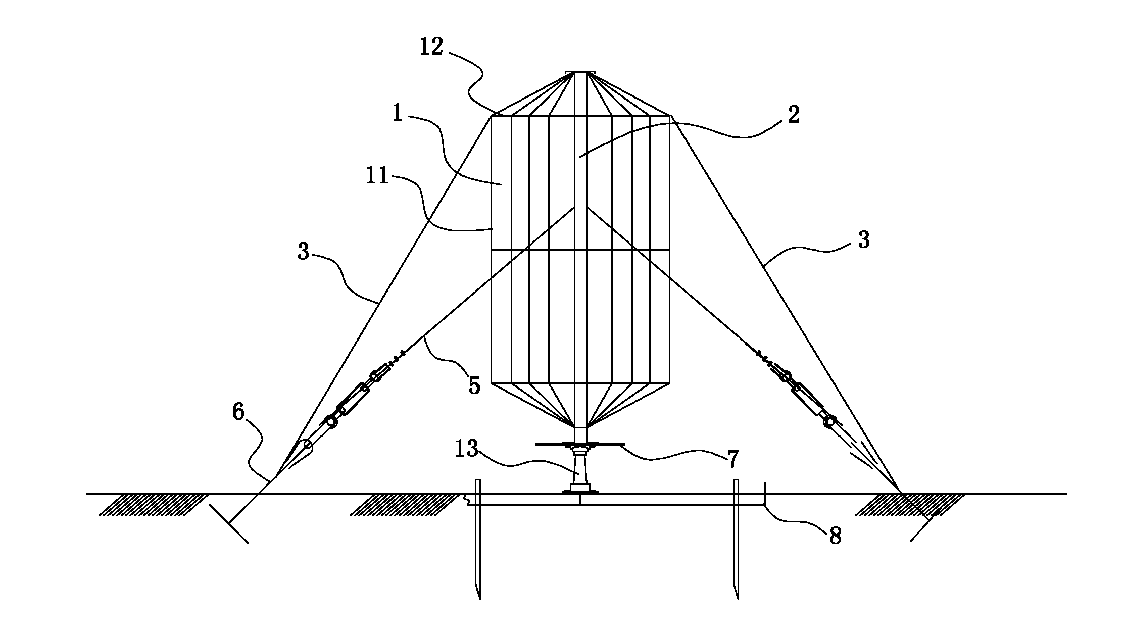 HF full-band monopole antenna