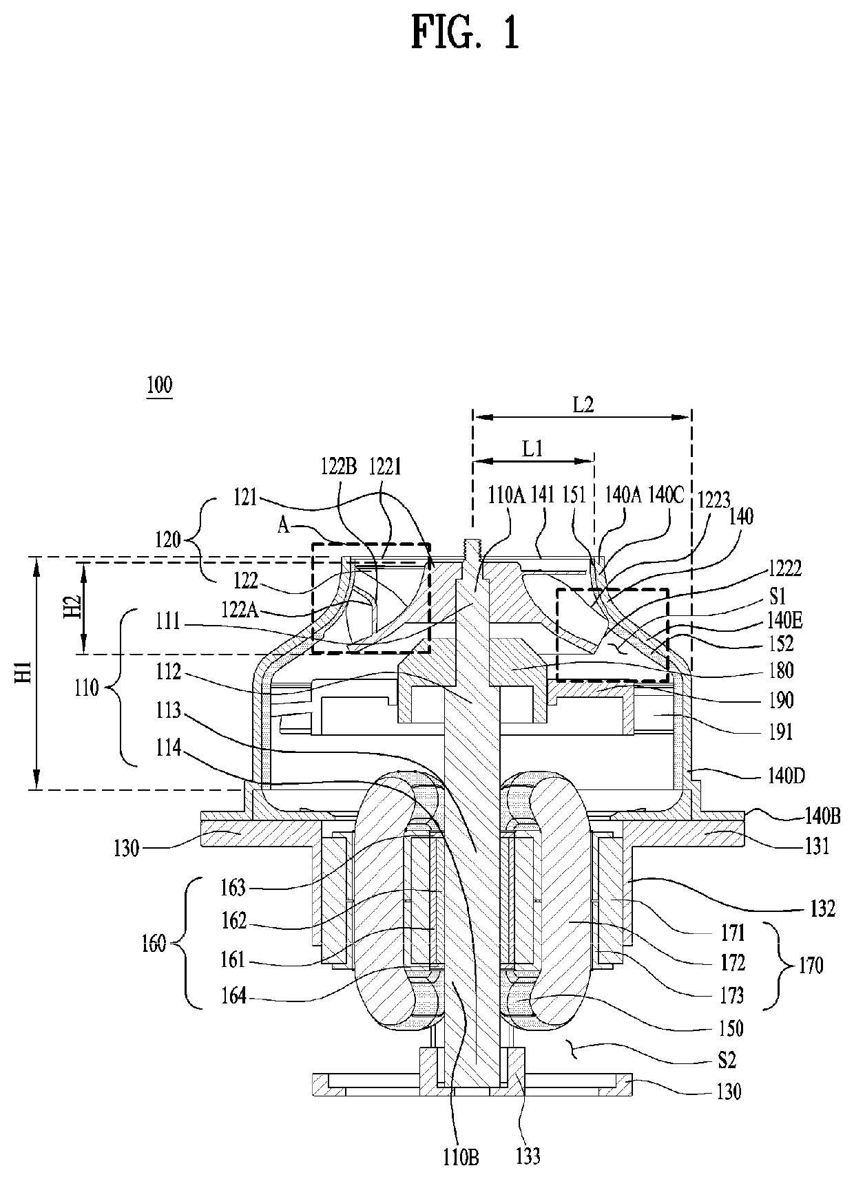 Motor assembly and method for manufacturing the same