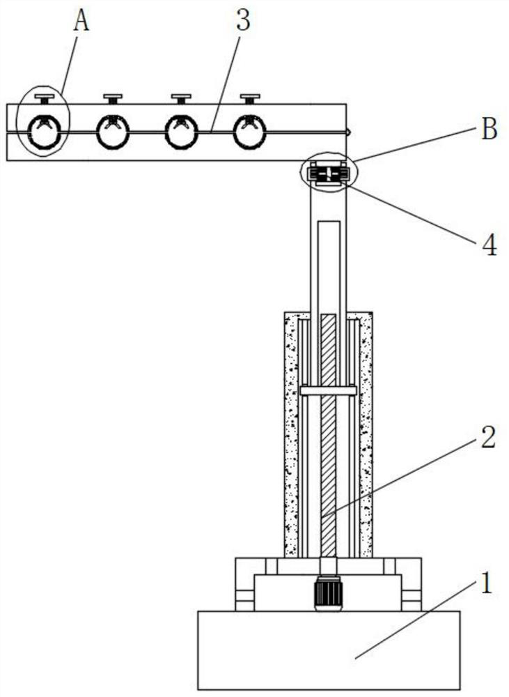 Multifunctional catheter fixing device for gastrointestinal surgery