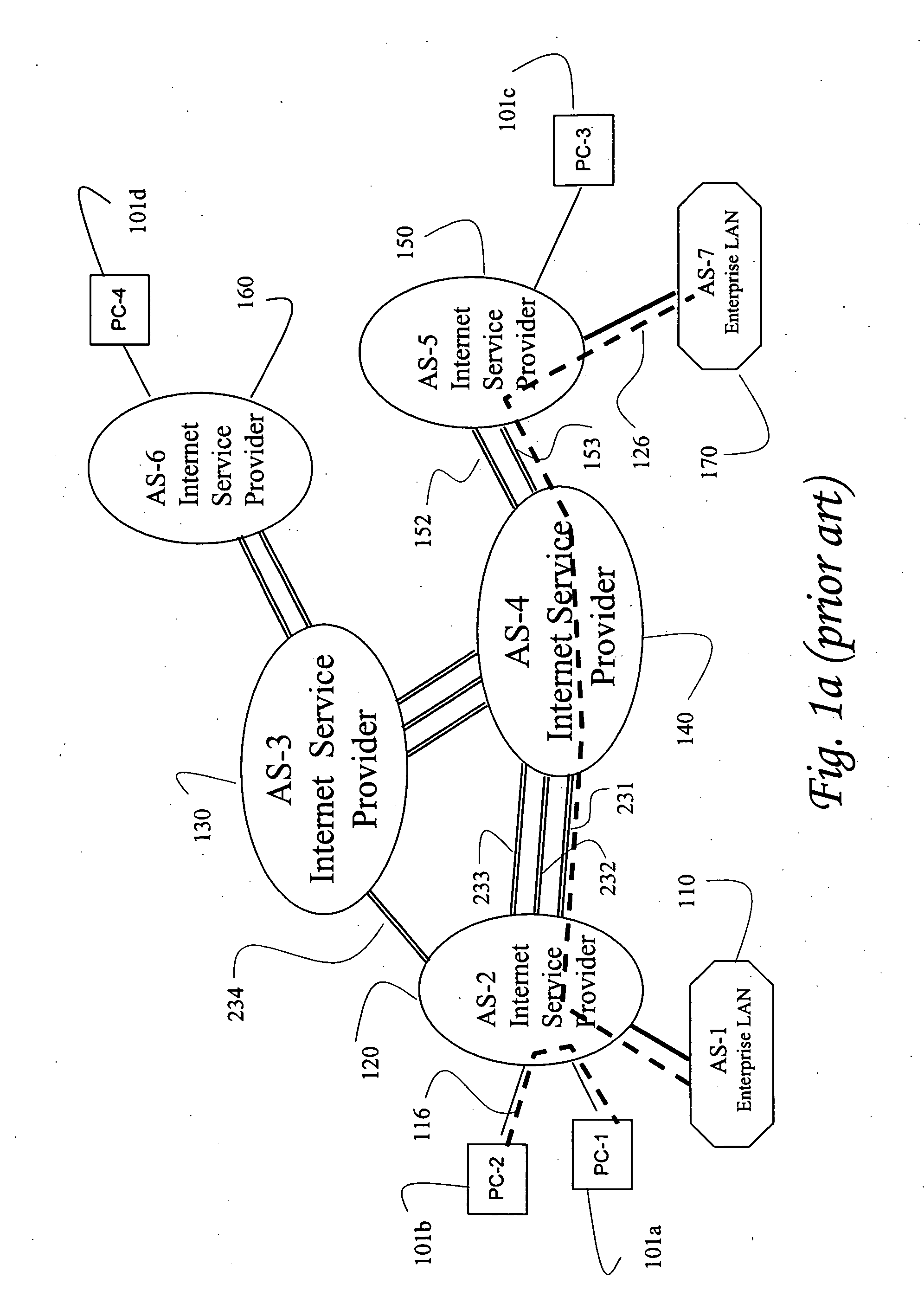 Systems and methods for traffic management between autonomous systems in the Internet