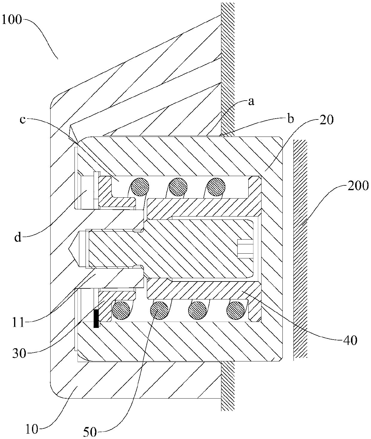 Clearance adjusting device for disc brake