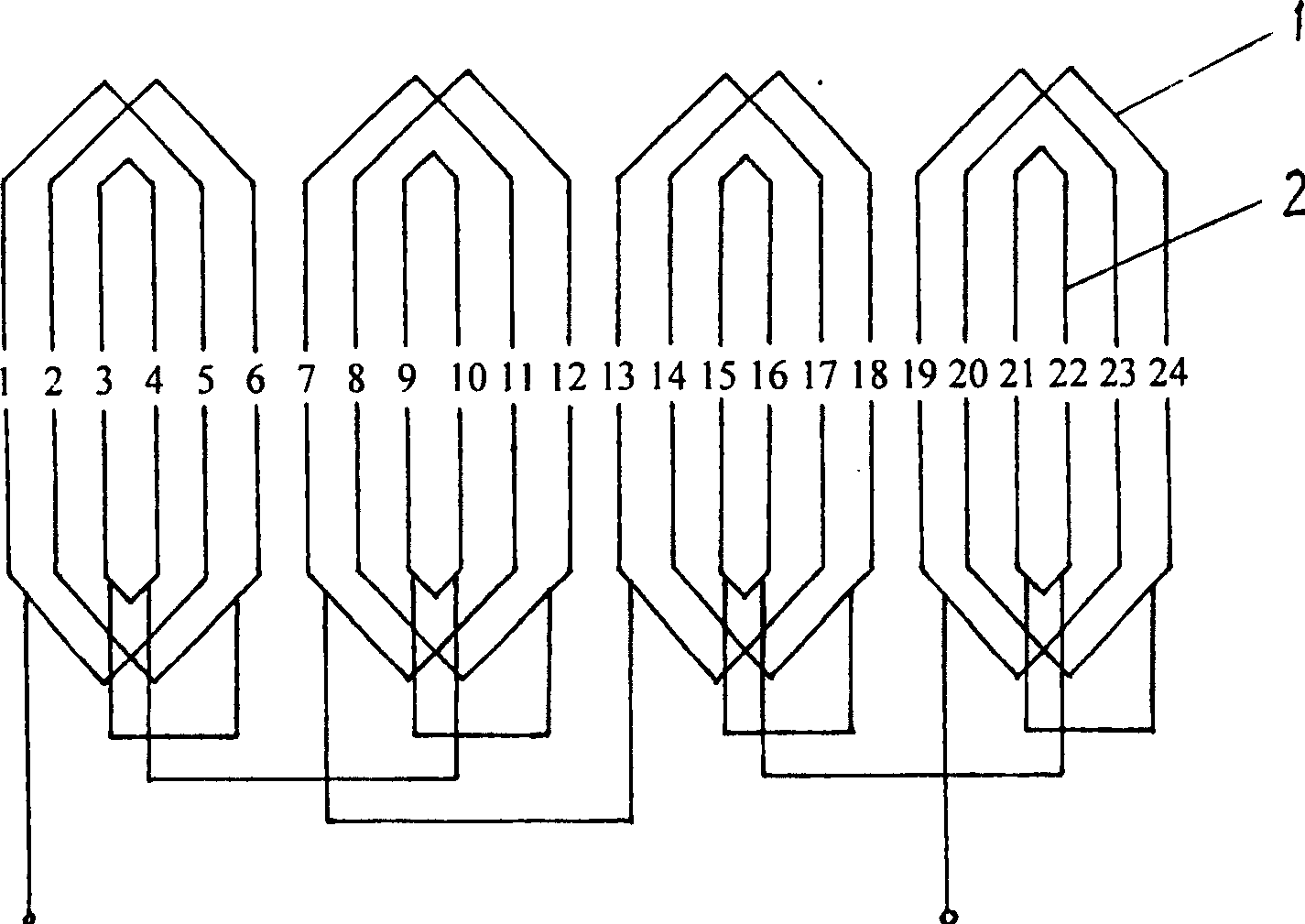 Single-phase RE permanent magnetic generator