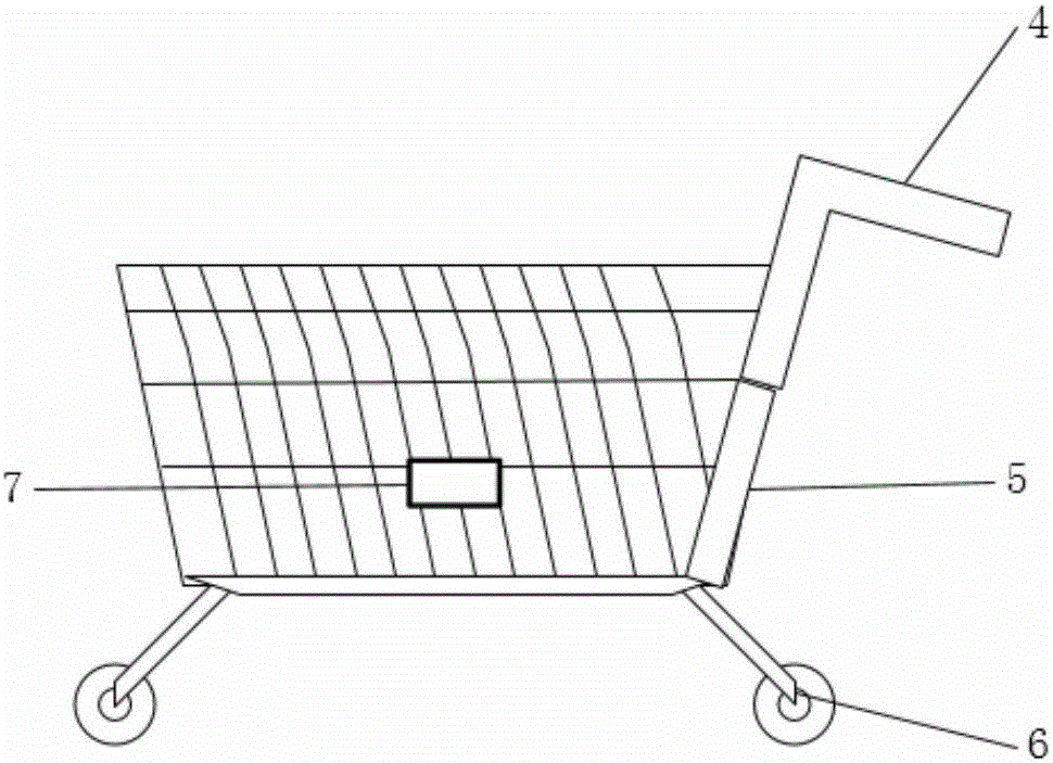 Promotion commodity display and recommendation system based on passive electronic tag technology