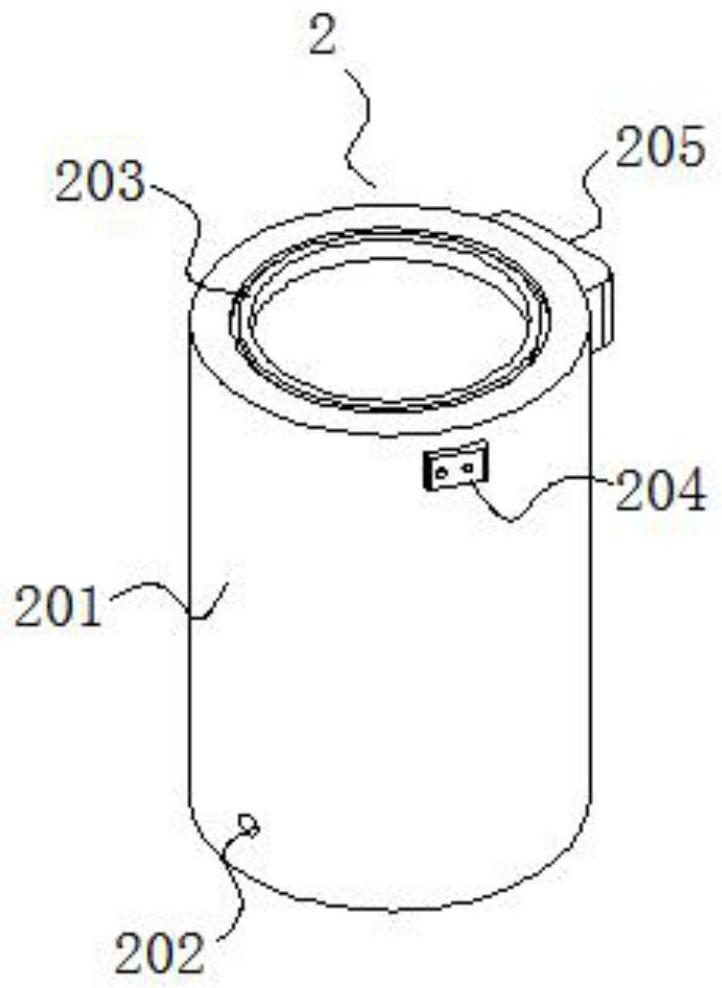 Backflow type sewage treatment reactor based on catalytic reaction mechanism