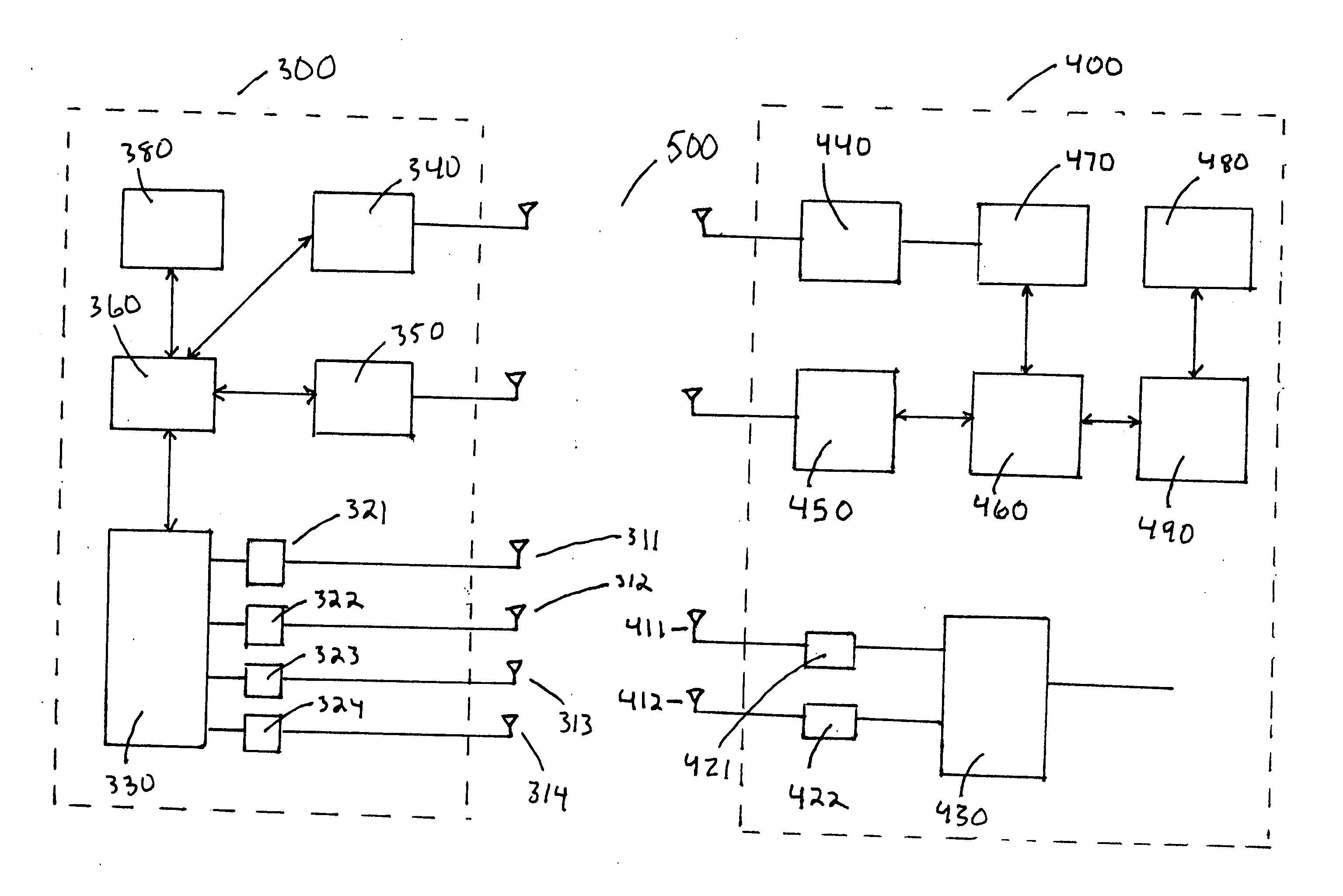 Generalized m-rank beamformers for mimo systems using successive quantization