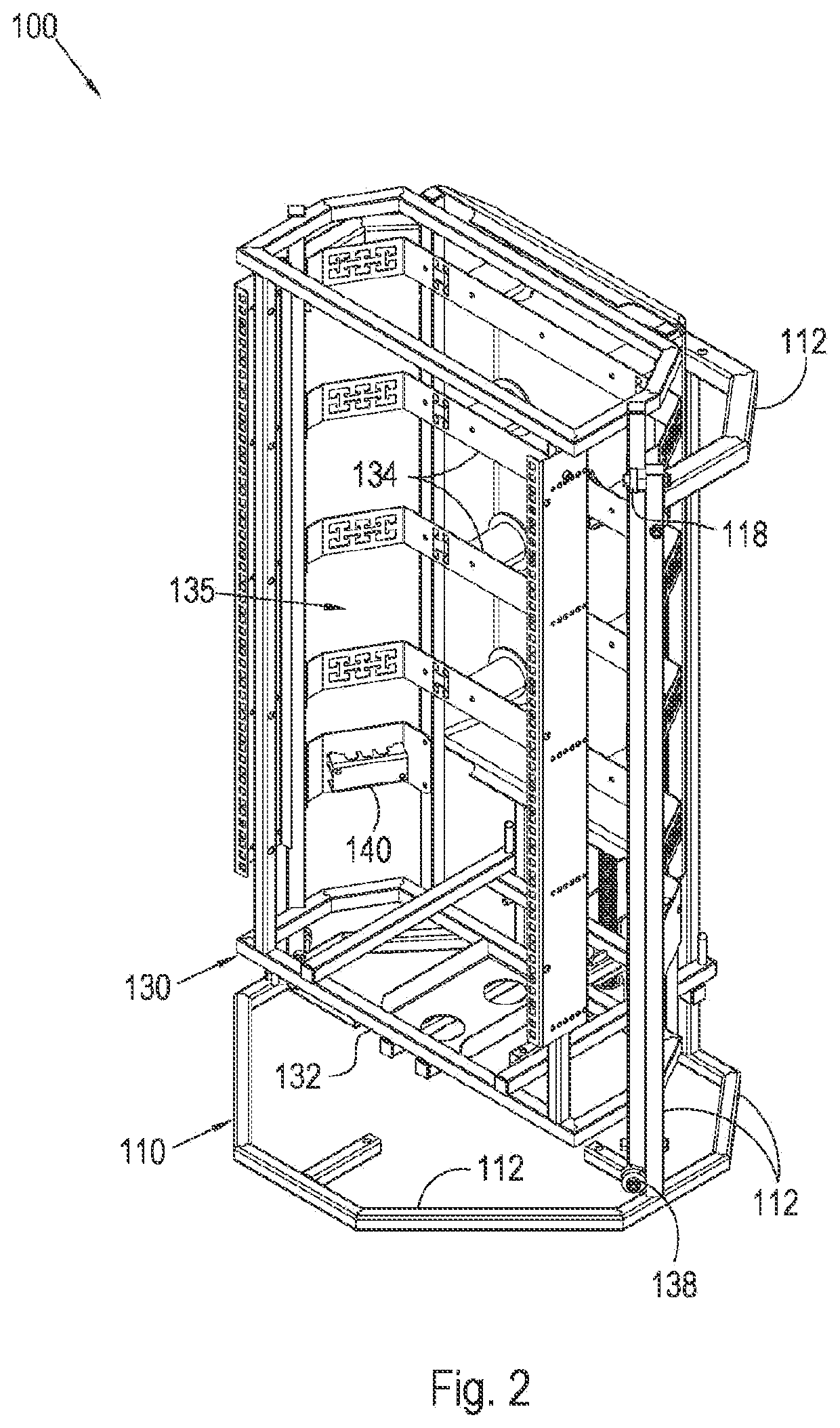 A cable management system and assembly