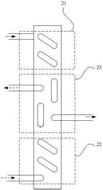 Multi-temperature-zone refrigerating system and multi-temperature-zone refrigerating device