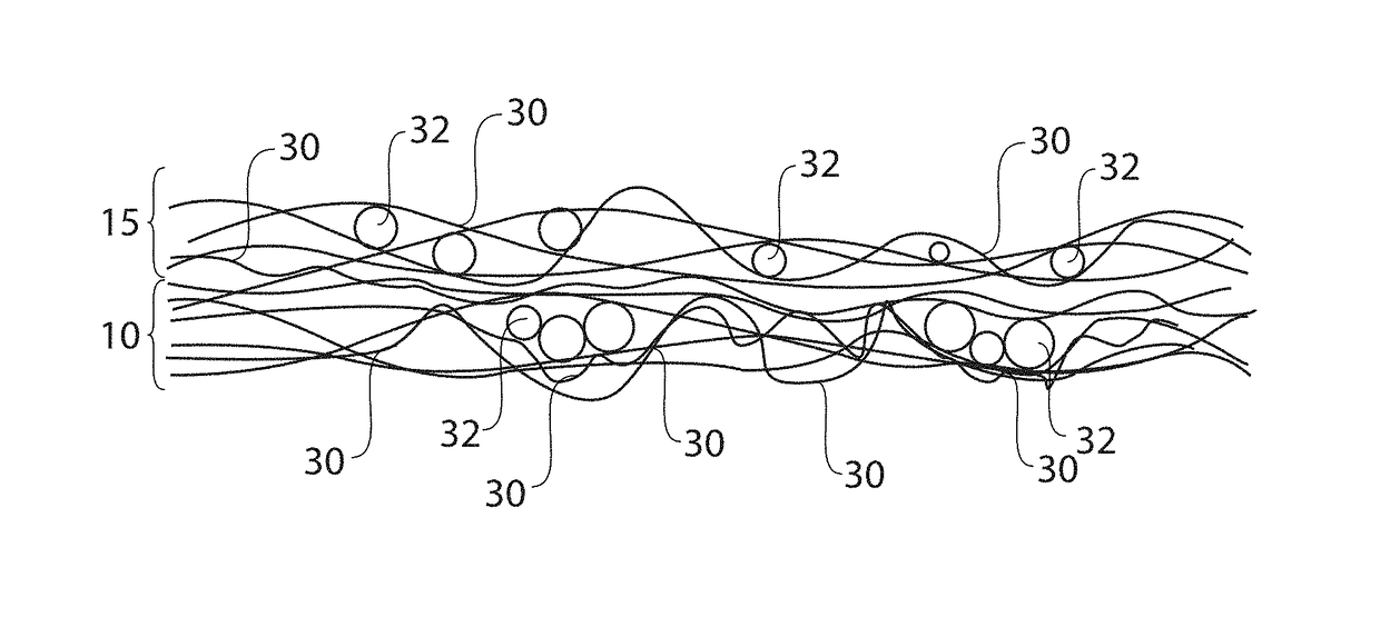 Water-soluble unit dose articles comprising water-soluble fibrous structures and particles