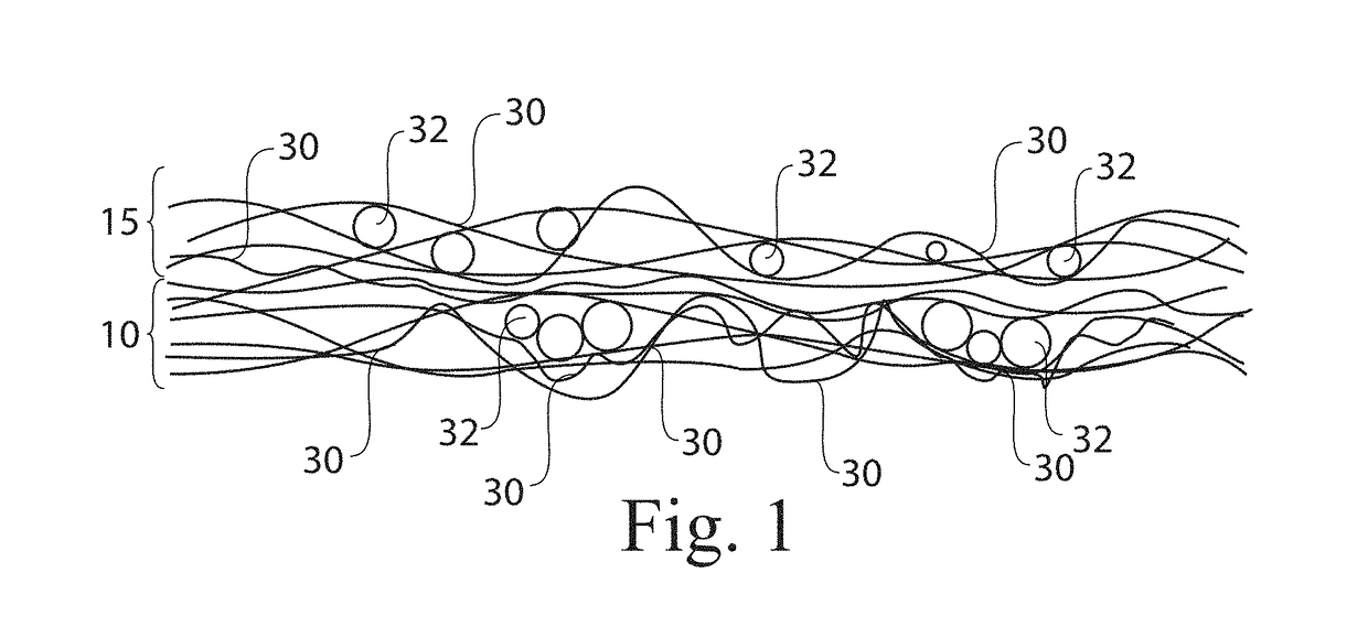 Water-soluble unit dose articles comprising water-soluble fibrous structures and particles