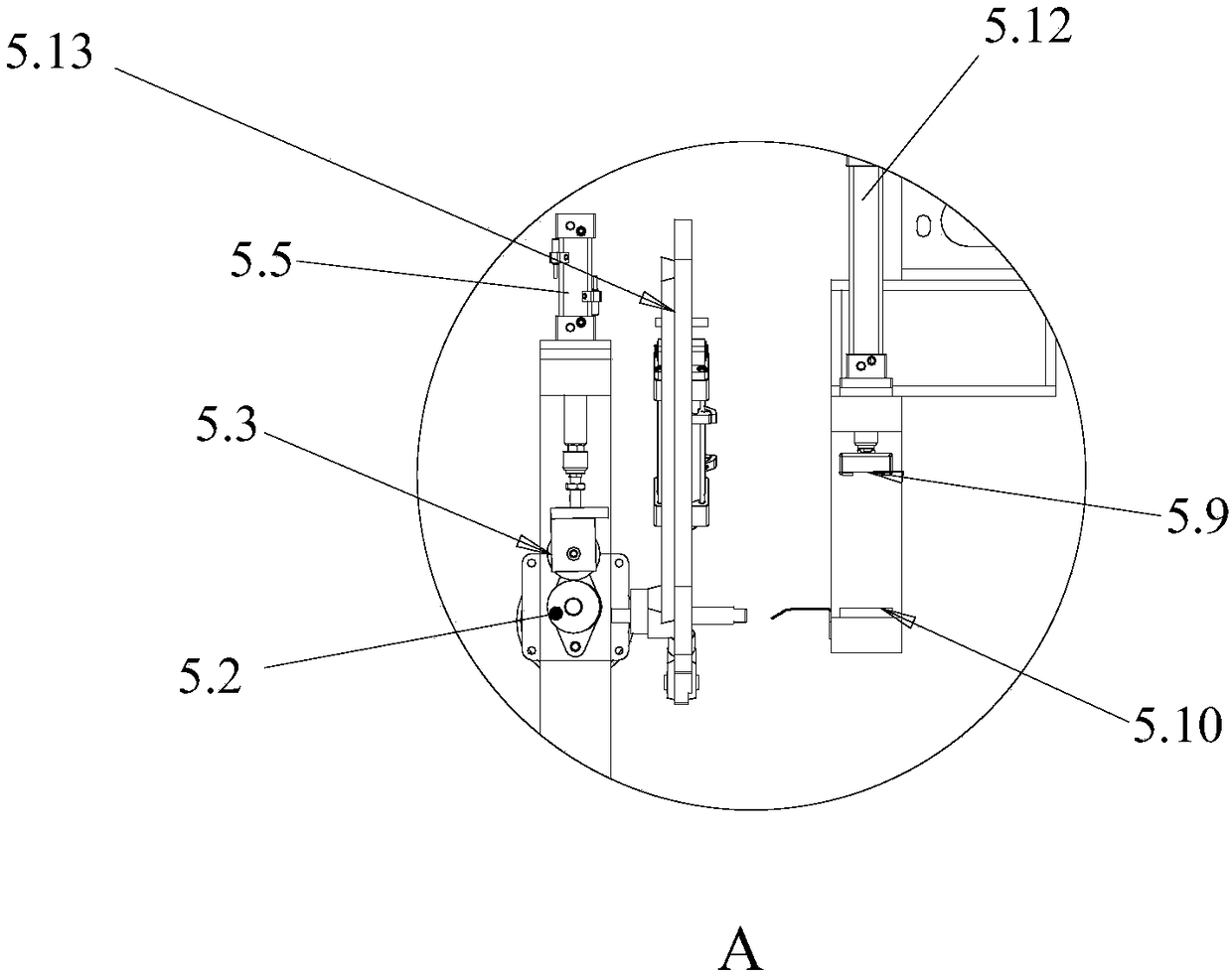 A profile automatic packaging equipment