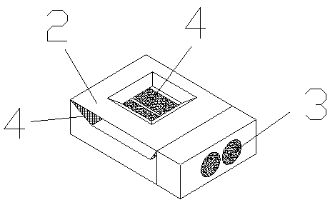 Grinding device for making cookies