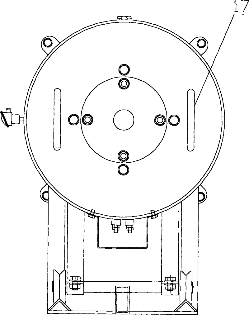 Device for testing sound absorption performance of porous metal material under variable parameter temperature field