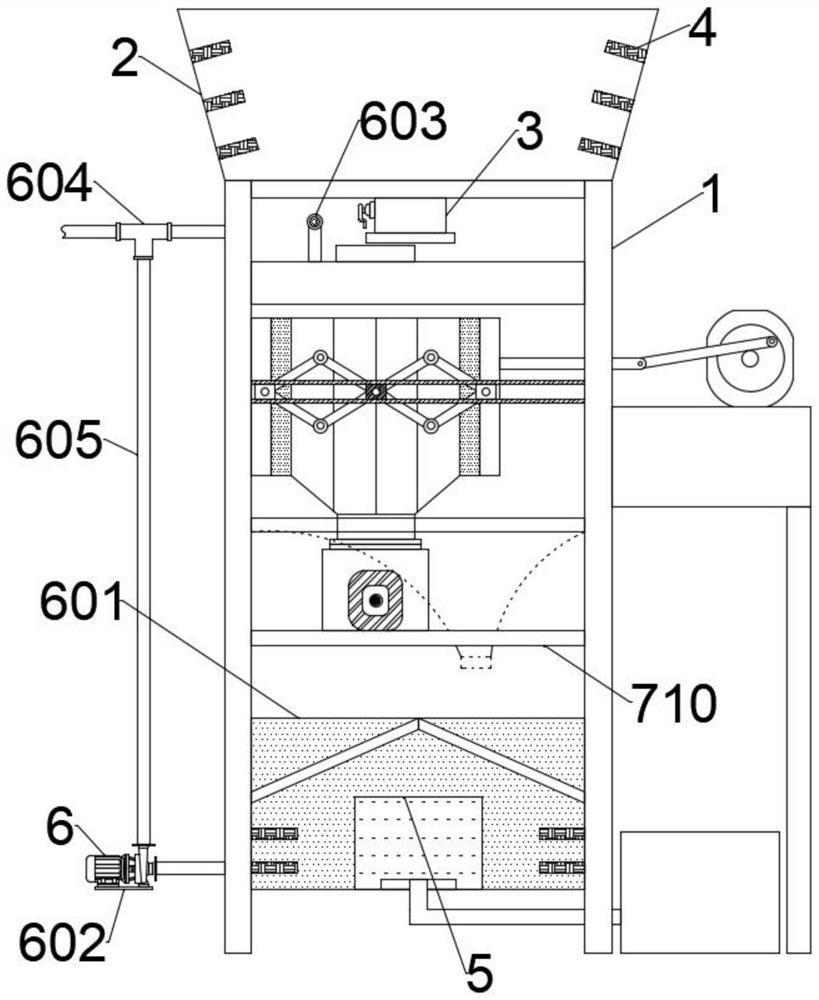 Oil-water separator with automatic cleaning function