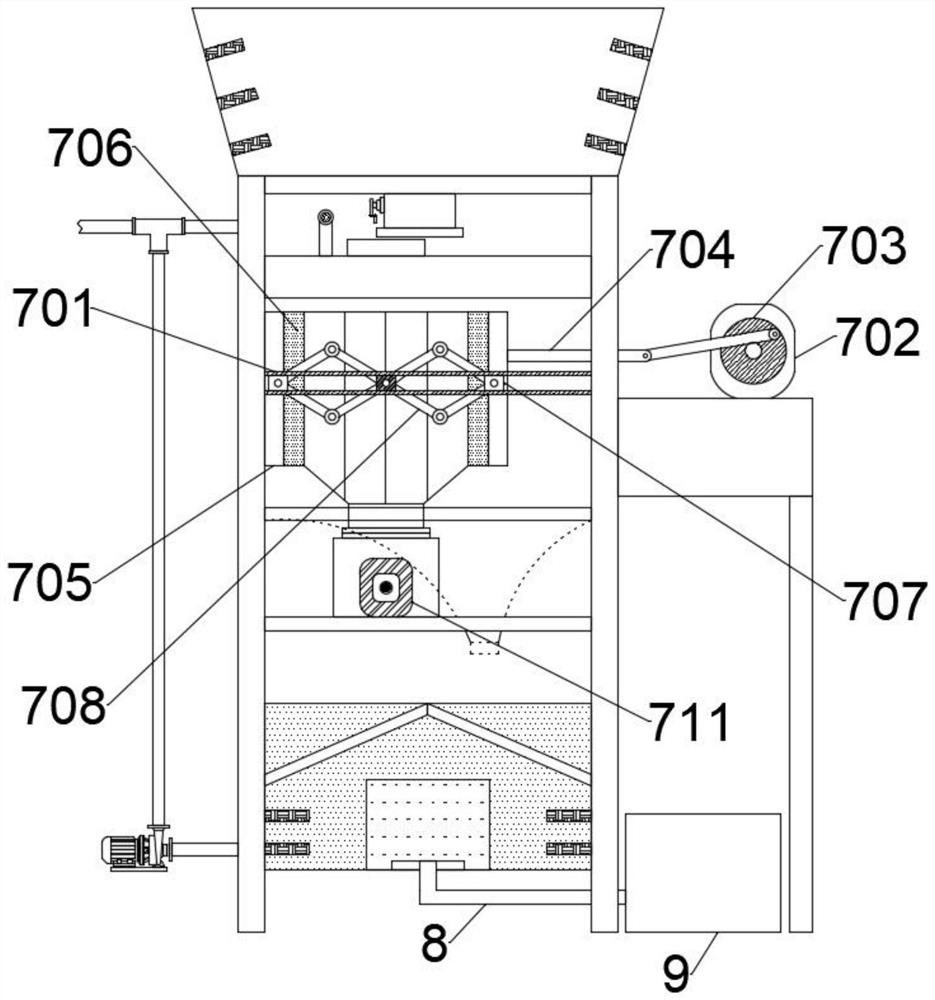 Oil-water separator with automatic cleaning function