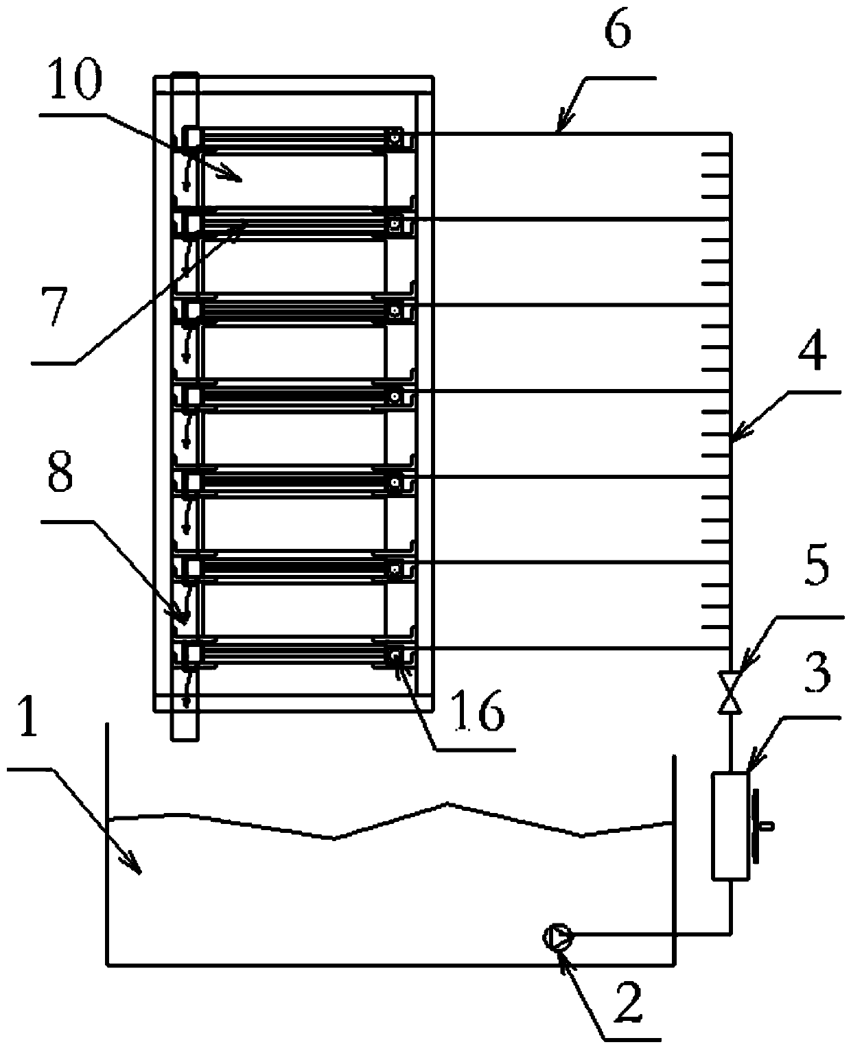 A data center cabinet and its pressure spraying system