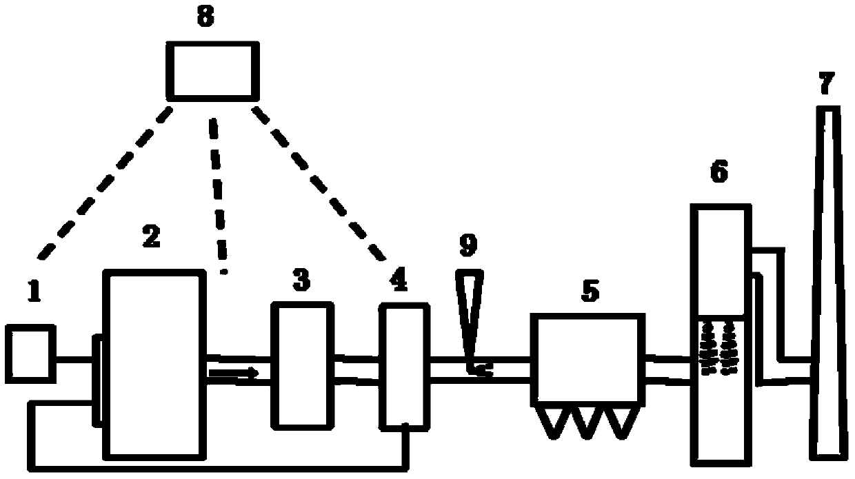 Enhanced system and method for adsorption removal of mercury in coal-fired flue gas