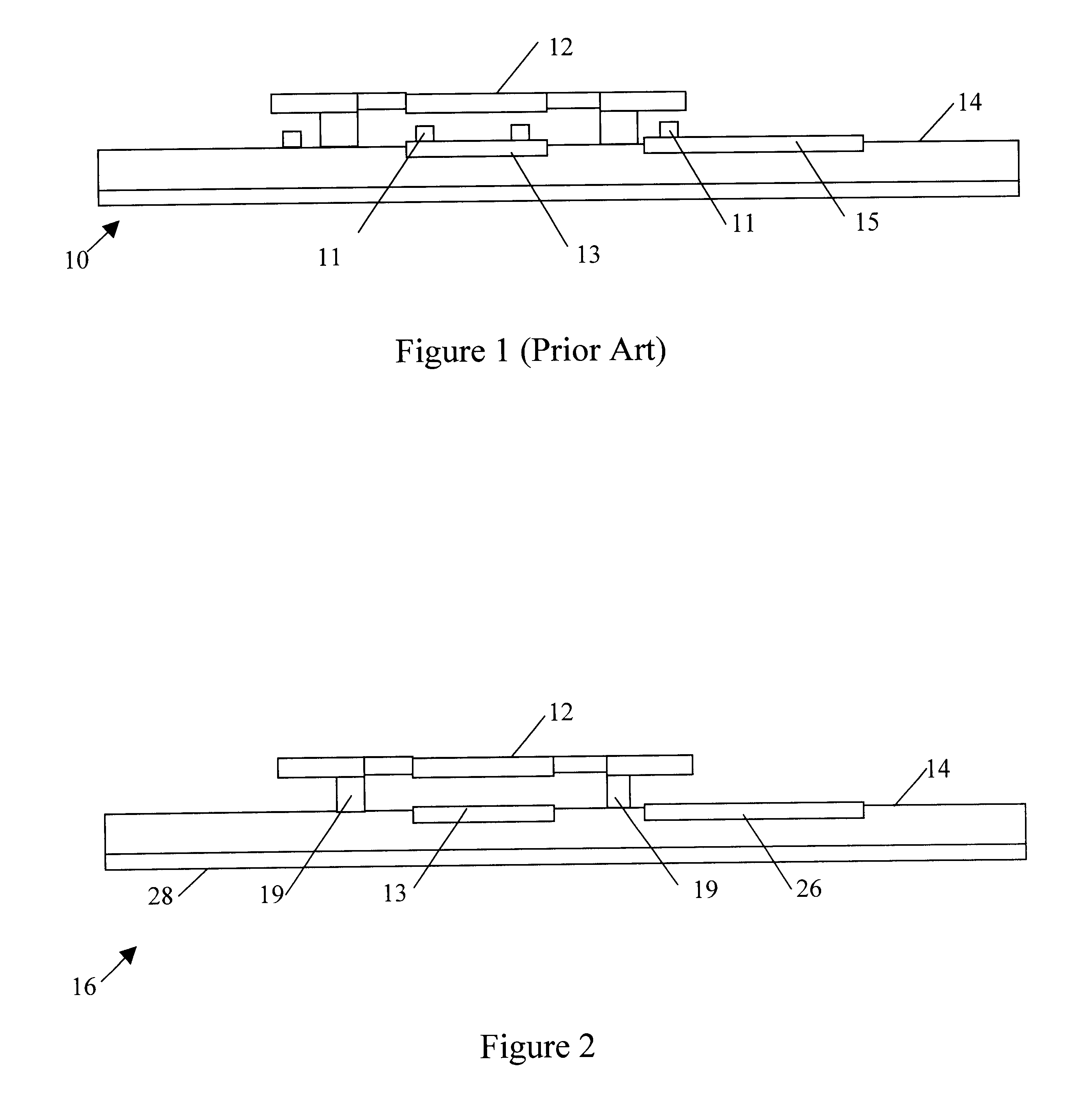 Microelectromechanical device manufacturing process