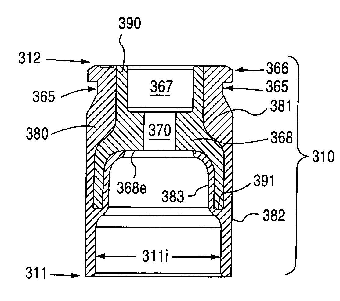 Composite polymer based cartridge case having an overmolded metal cup, polymer plug base assembly