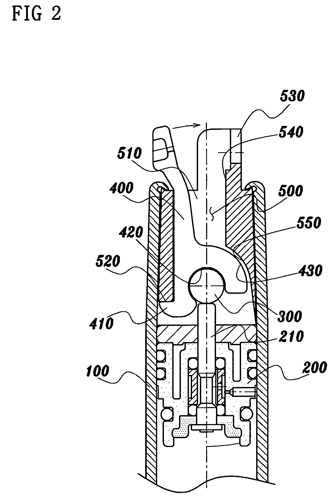 Opening and closing switch structure for valve pin control of gas cylinder