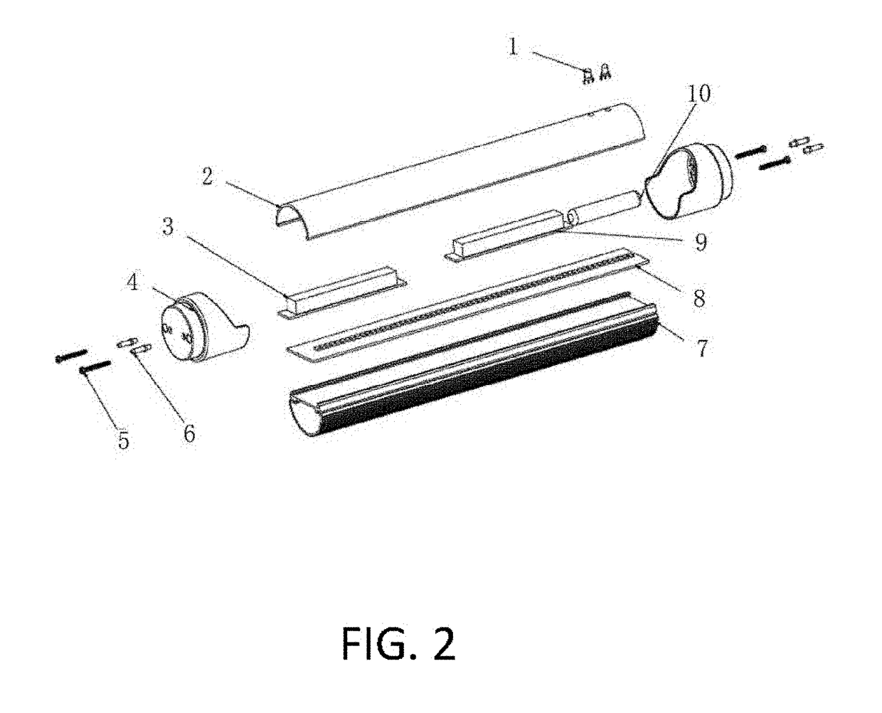 Light emitting diode emergency light with transportation mode and operation method thereof