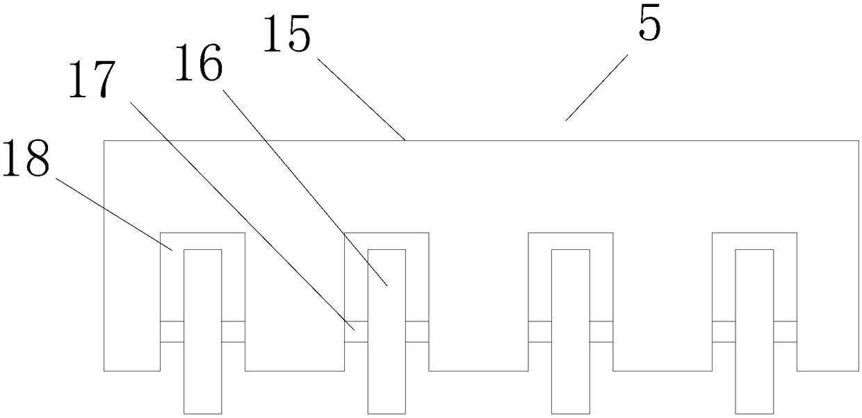 Bottom protective device of lift shaft