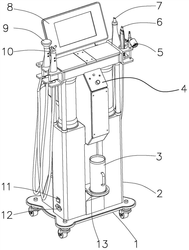 A multifunctional beauty instrument