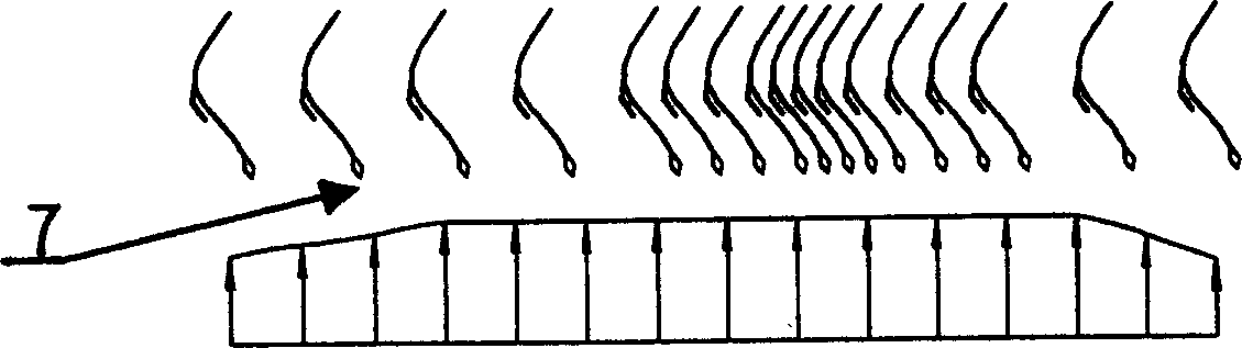 Flow field adaptation type demister