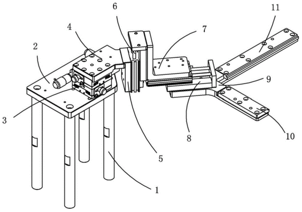 Positioning benchmark mechanism