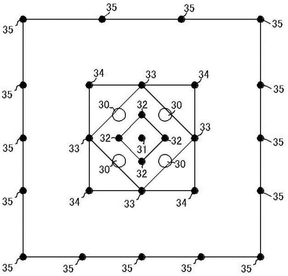 Combined time-delay partition differential initiation network inside and outside the hole in tunnel blasting