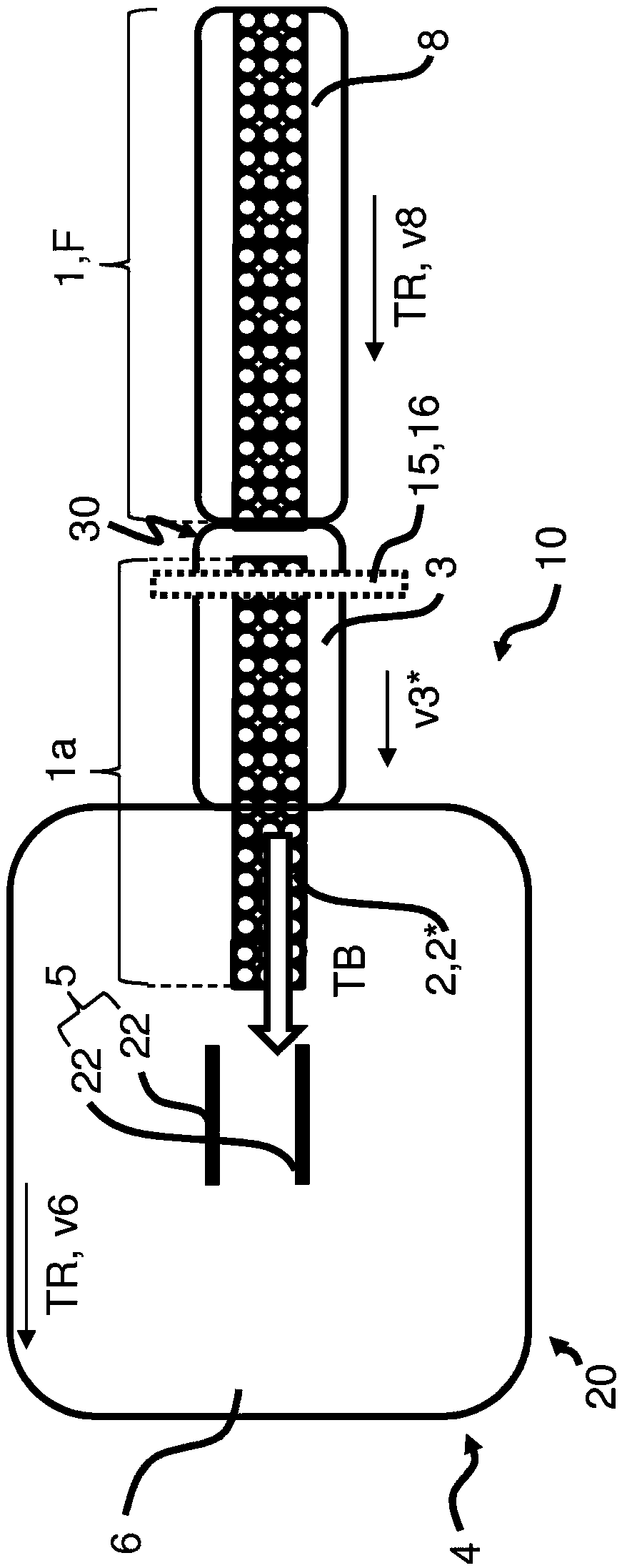 Method and apparatus for handling piece goods moved one after another in at least one row