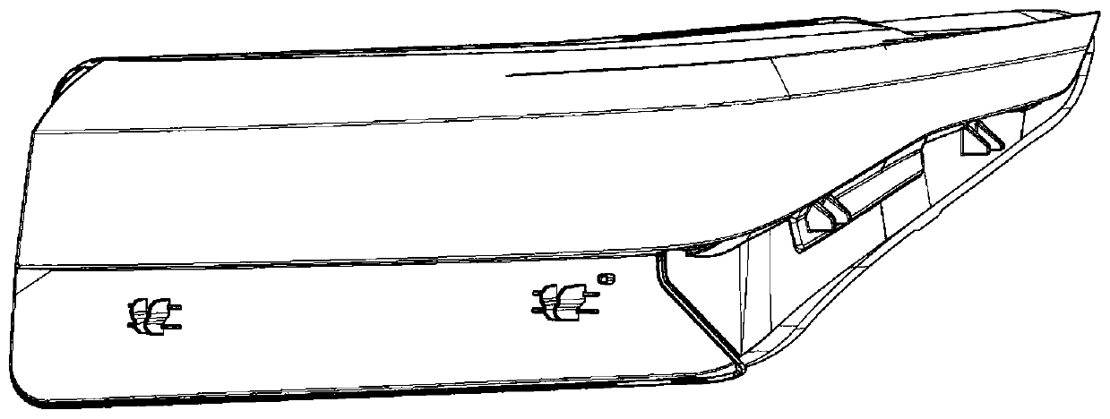 Method for improving buckling deformation of automobile headlight mask